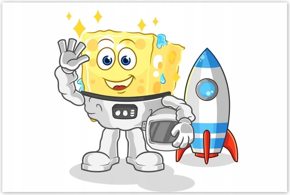 Poszterek 120x80 Szögletes szivacsember