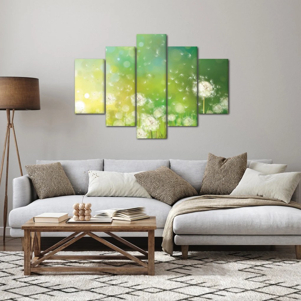 Kép - Virágozatlan pitypang (150x105 cm)