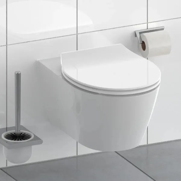 Schütte 82700 - SLIM WHITE SoftClose duroplast WC-ülőke