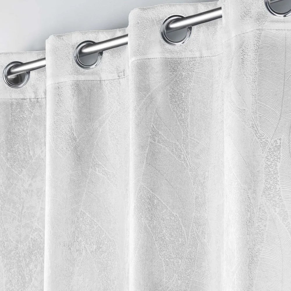 Fehér bársony sötétítő függöny 135x280 cm Melodie – douceur d'intérieur