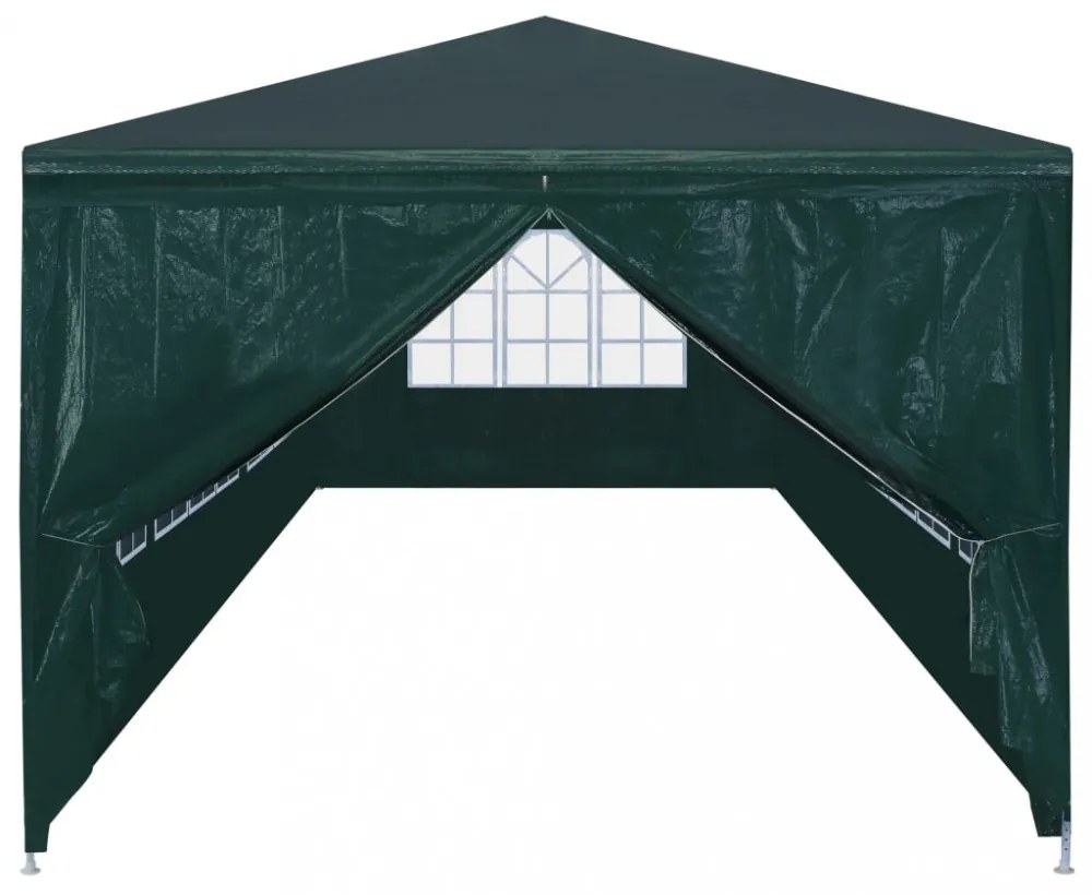 zöld rendezvénysátor 3 x 12 m