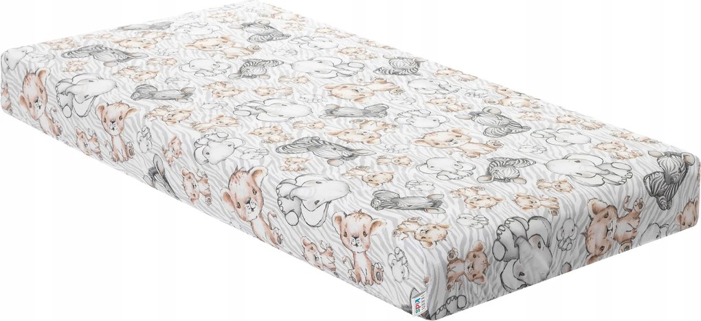 Gumis matracvédő lepedő Prime kiságyakhoz 120x60cm