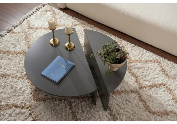 KÉSZLET 2x ORION konferencias asztal antracit színben