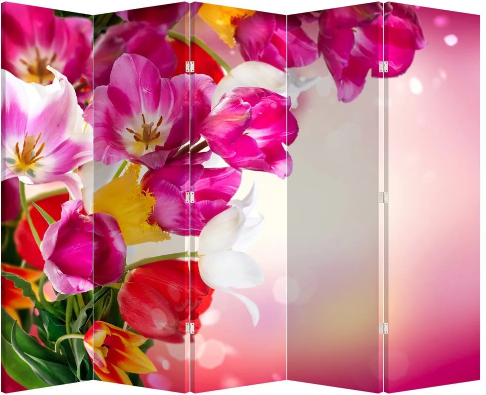 Paraván - Tulipán (210x170 cm)