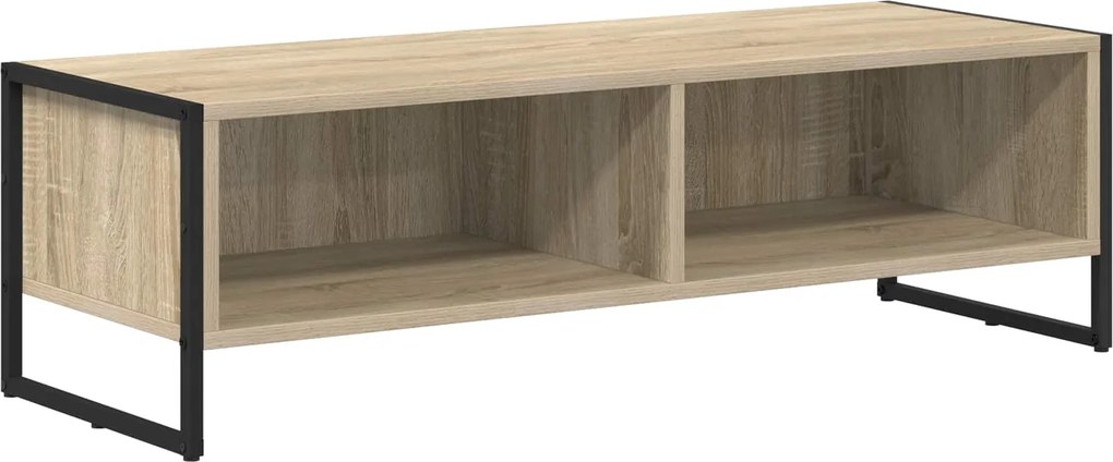 vidaXL TV szekrény Sonoma 100 x 36.5 x 30.5 cm Faanyag