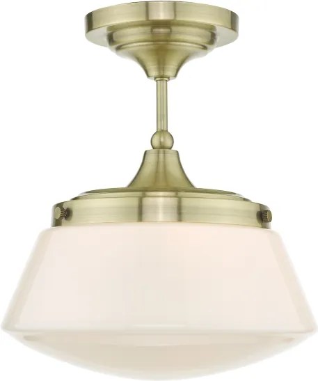 Där Lighting CAD0175 -Fürdőszobai felületre szerelhető csillár CADEN 1xE27/60W/230V IP44 sárgaréz
