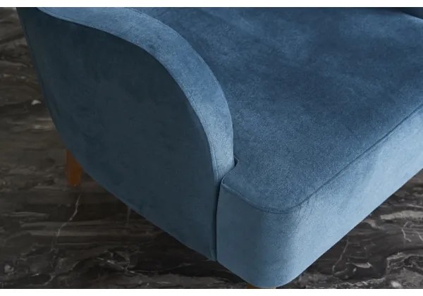 Füles fotel NEKO kék