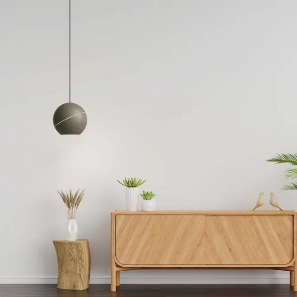 LED Csillár zsinóron érintős LED/8,5W/230V 3000K szürke