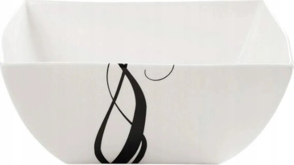 Porcelán tál, fehér Basics Breeze, 24 cm