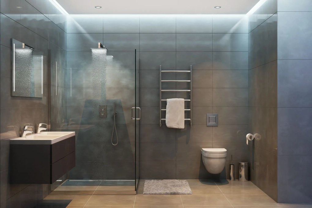 Falra szerelhető wc papír tartó Chrome 381698