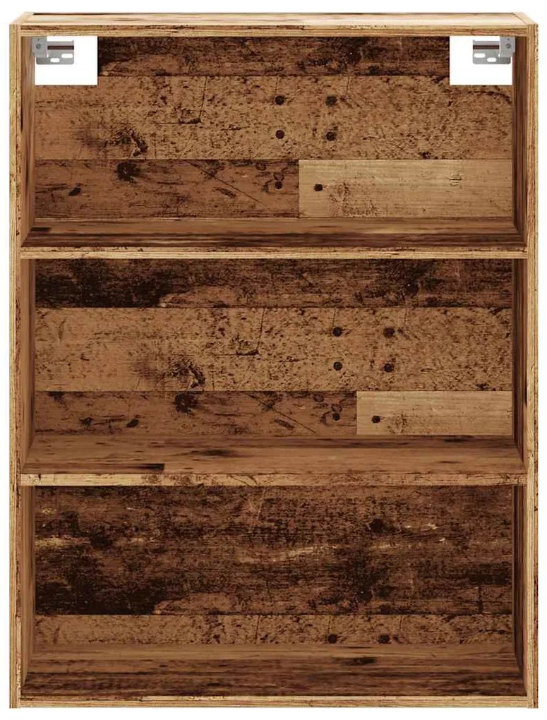 függő fali szekrény régi fa 69,5x32,5x90 cm