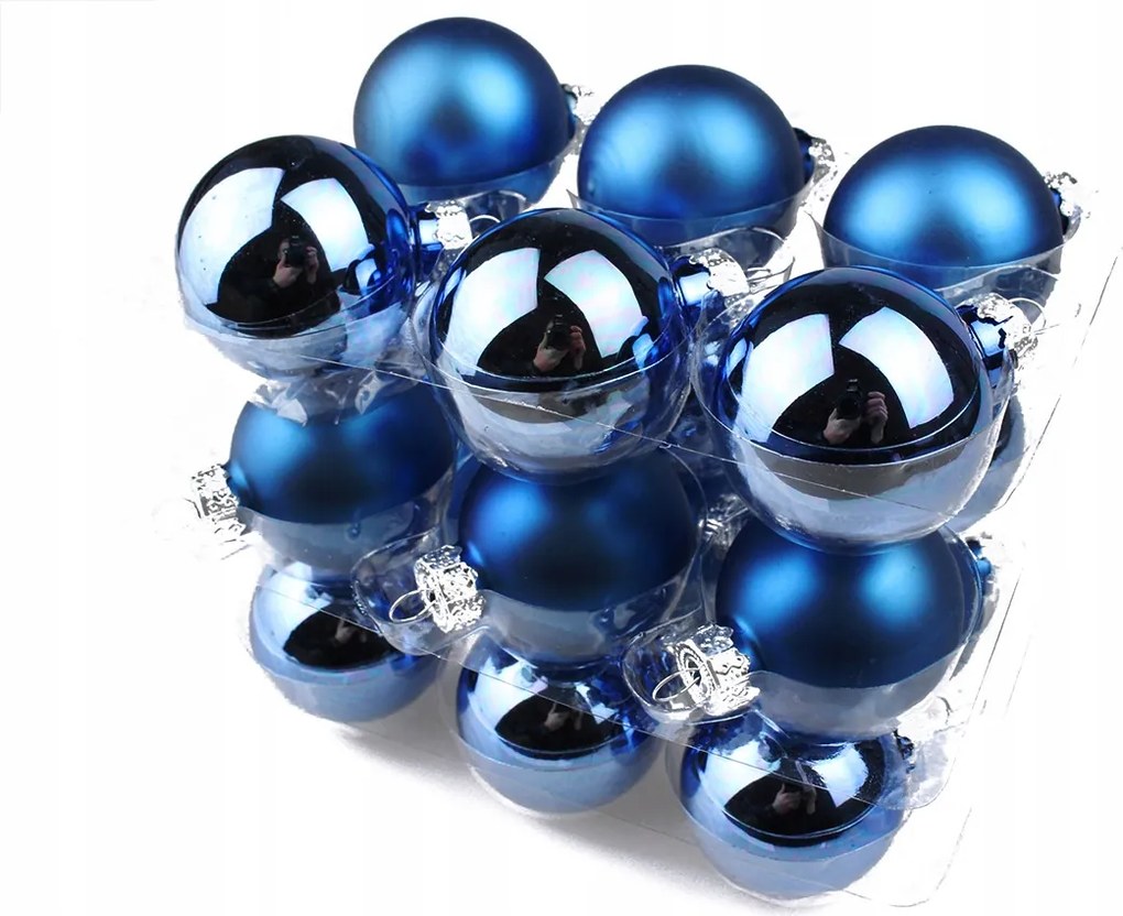 Üveg Bombák Üveg Bomba 4cm 18db Búzavirág