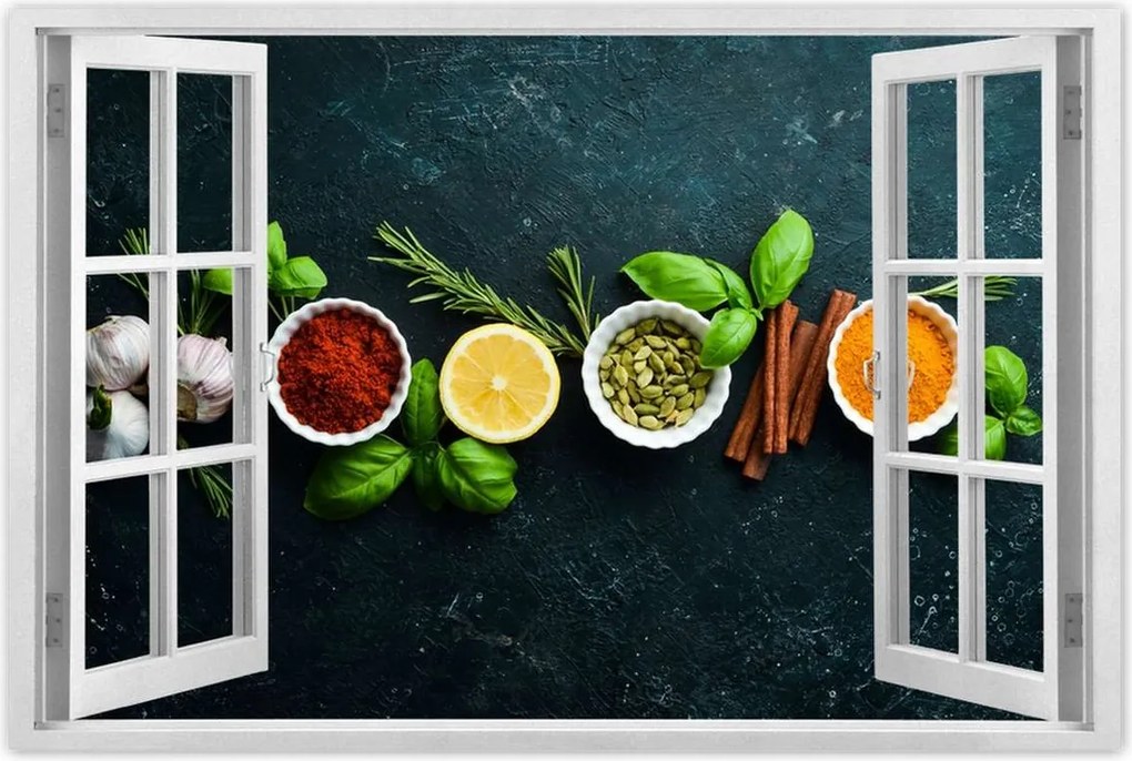 Poszterek 90x60 Indiai fűszernövények