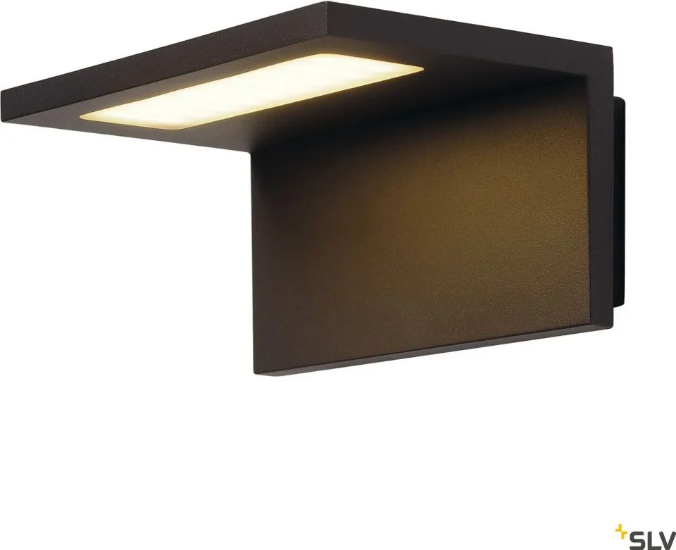 SLV 231355 ANGOLUX Modern Kültéri Fali Lámpa Antracit LED IP44