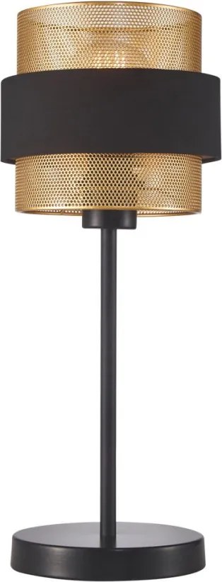 Italux Bans TB-27467-1-BK-GD Asztali lámpa 1x40W/E27 IP20