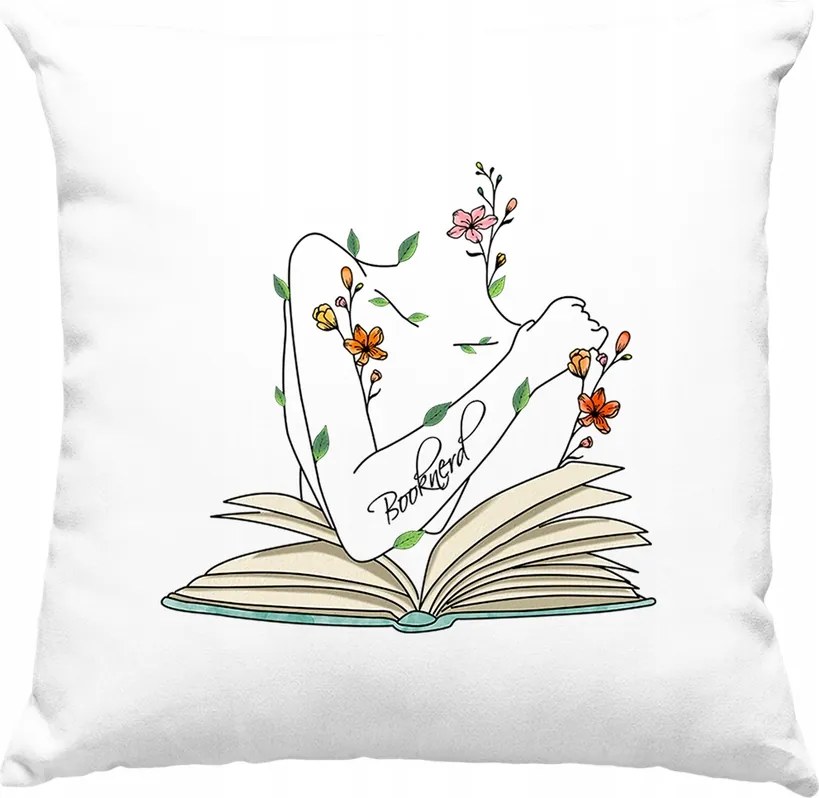 Párna Könyv Művészet Szerelmeseknek 4 Fehér