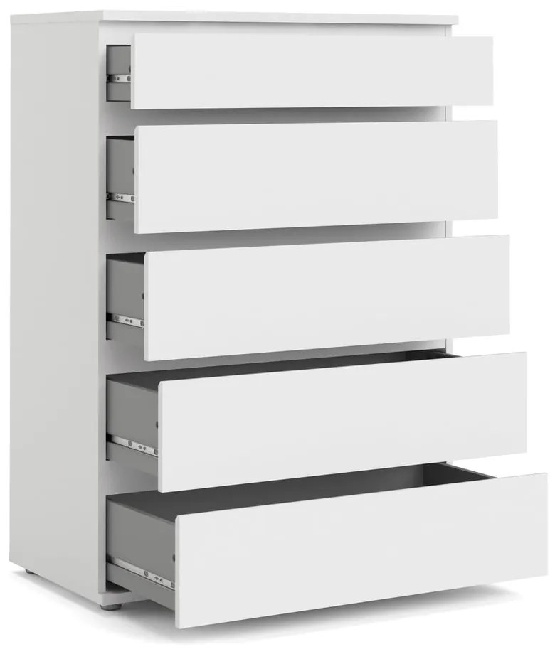 Fehér magas komód 77x107 cm Nova – Tvilum