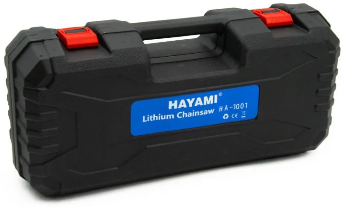 Hayami Mini Akkumulátoros Láncfűrész Gallyazó Ágvágó, 2 db Akkumulátorral - 48V
