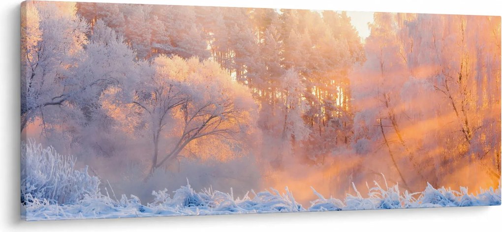 Kép - fagyos hajnal (120x50 cm)