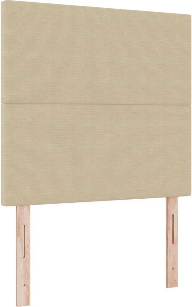 vidaXL Fejtámla Világos Zöld Szürke 80 cm Bársonyos szövet