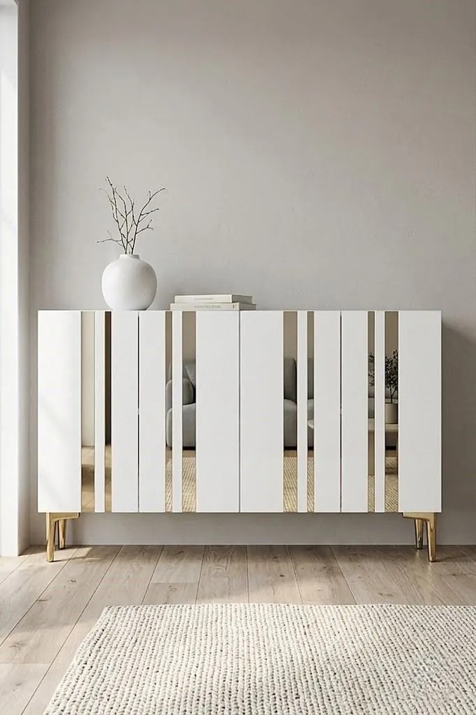 Mia 120 - White, Gold