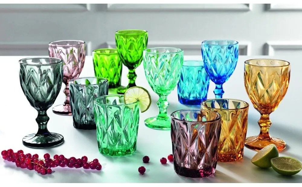 Diamante 6 db-os pohárszett, 270 ml - Brandani