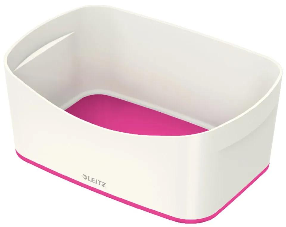 MyBox fehér-rózsaszín asztali tárolódoboz, hossz 24,5 cm - Leitz