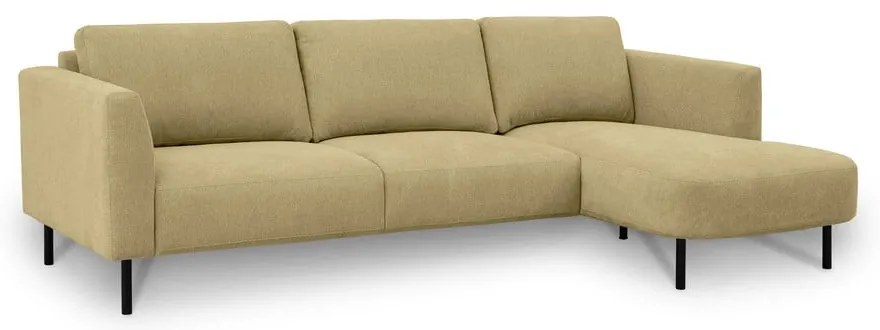 Okkersárga sarokkanapé (jobb oldali) Hero – Scandic