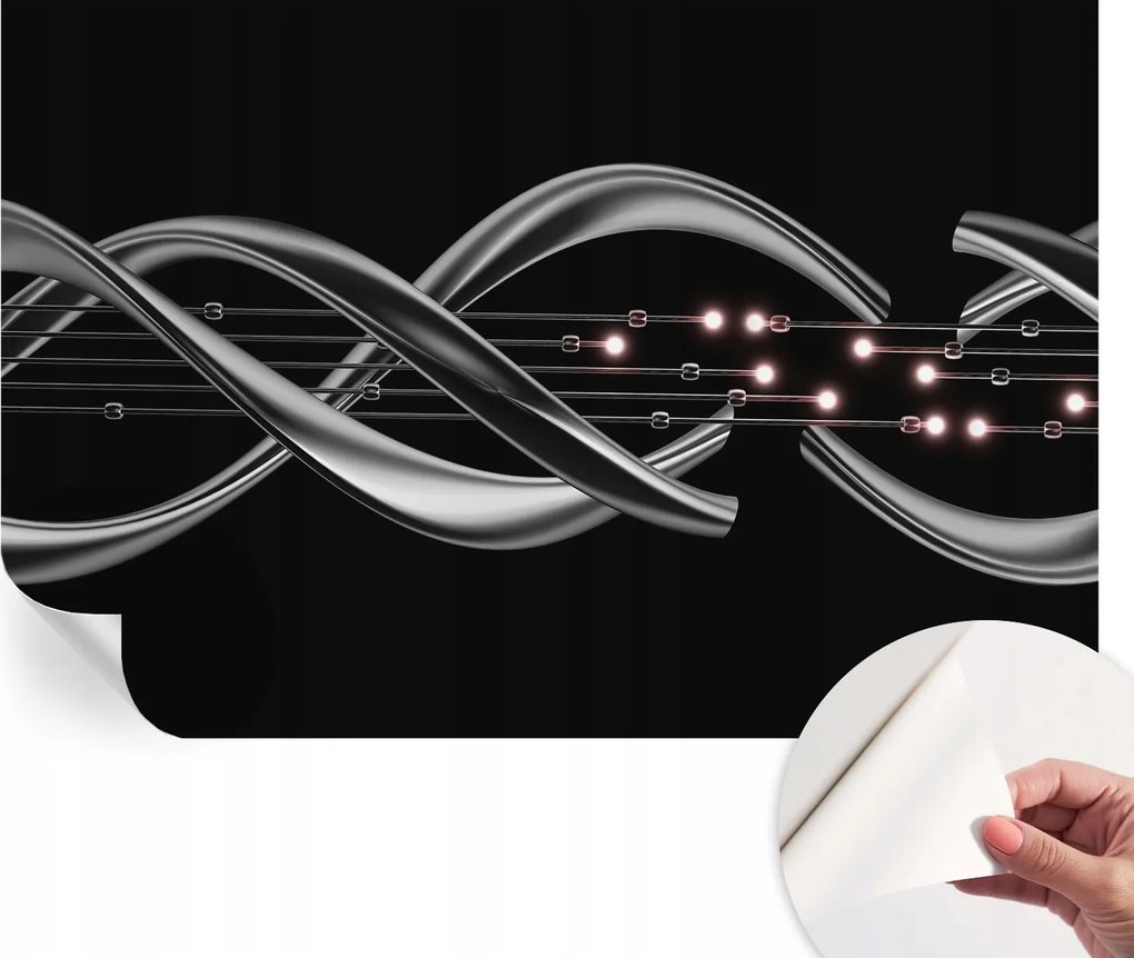 Öntapadós Dekoratív Fotótapéta Hálószobába Fonott minta 104x70 cm