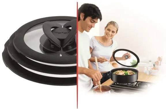 Tefal - Üveg fedő INGENIO 18 cm átmérővel