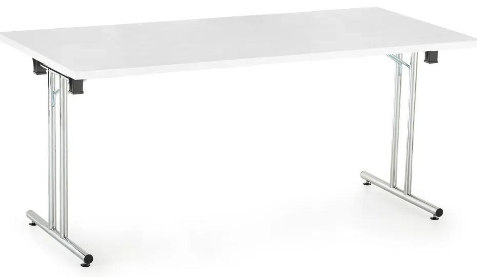 Impress összecsukható asztal 160 x 80 cm, fehér