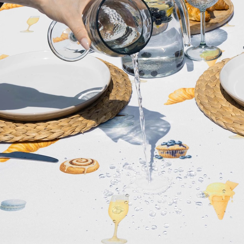 Goldea teflonos asztalterítő - párizs ízvilága 140 x 220 cm