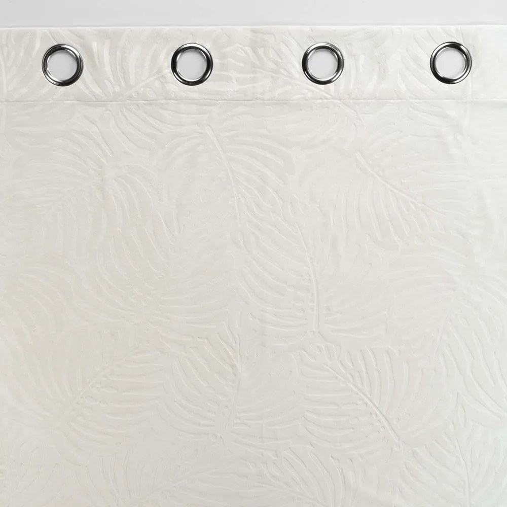 Krémszínű bársony függöny 140x240 cm Analia – douceur d'intérieur