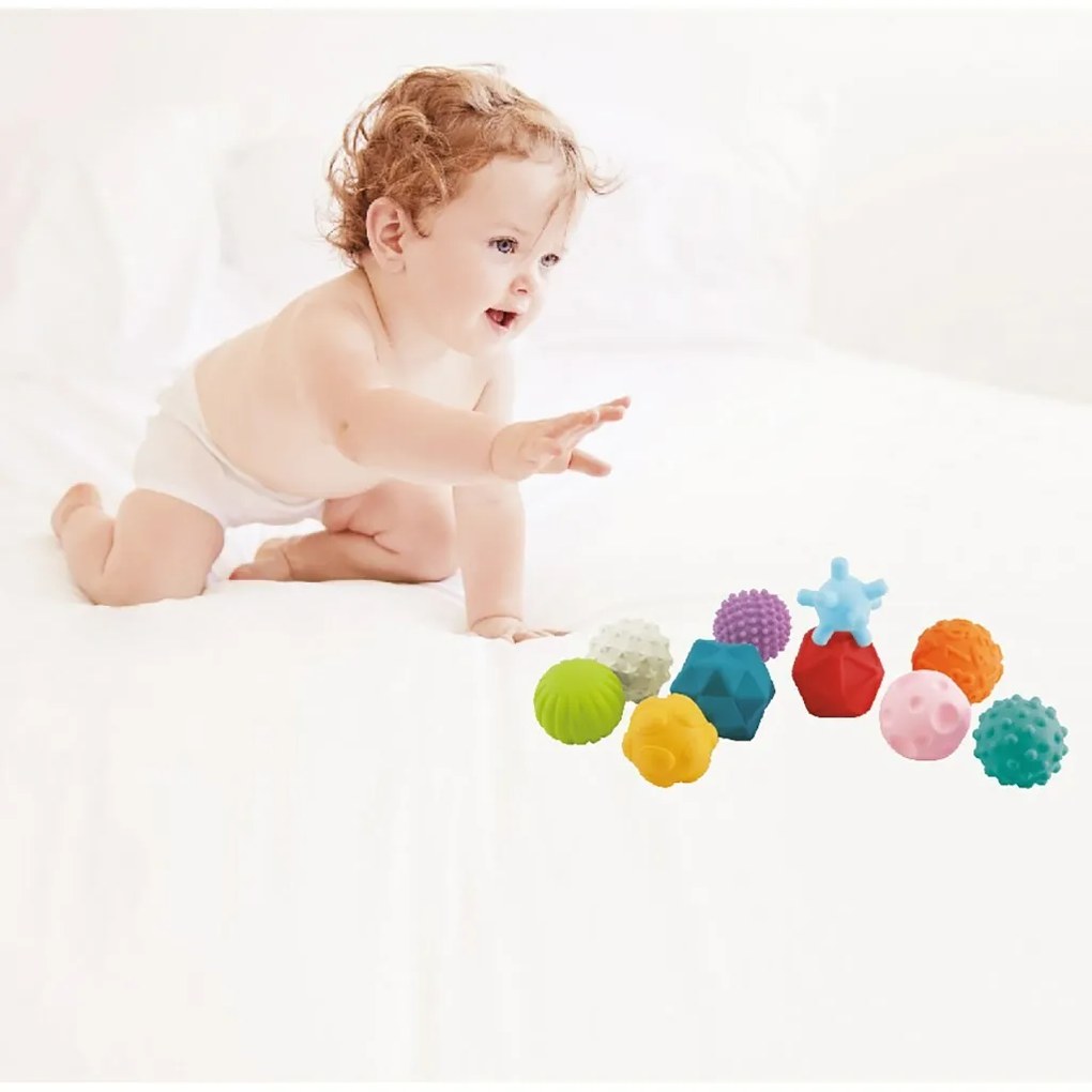 Baby Mix érzékelő játékkészlet 10 db