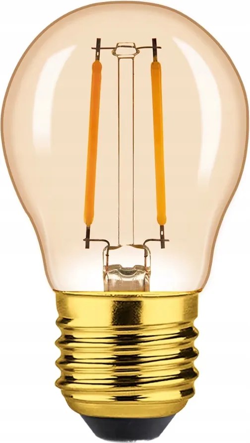 Dekoratív Led izzó E27 2W Meleg 2700K Amber Filament Dekoratív izzó