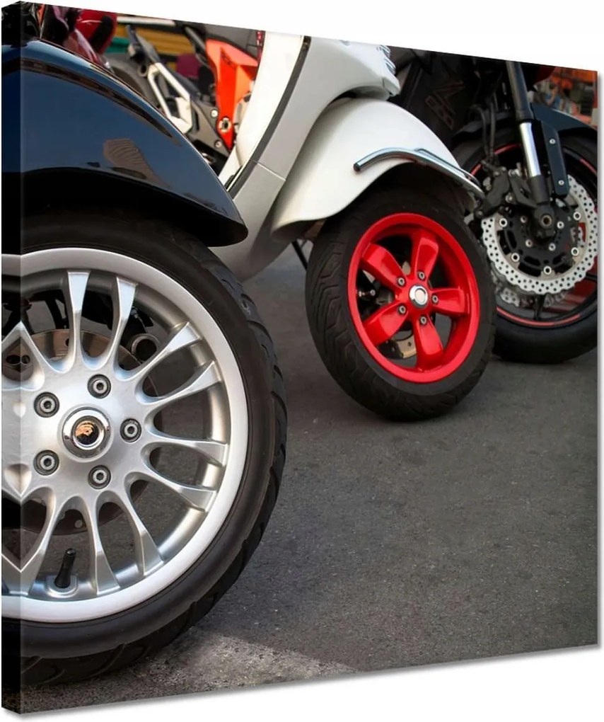 Vászonkép 30x30 Motorkerékpárok