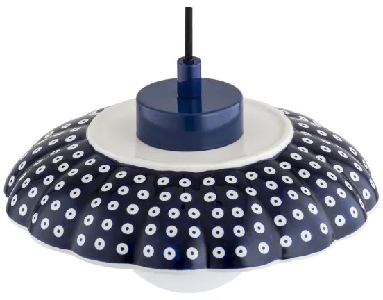 Argon 8948 - BOLL kábellel függesztett csillár 1xG9/6W/230V kék