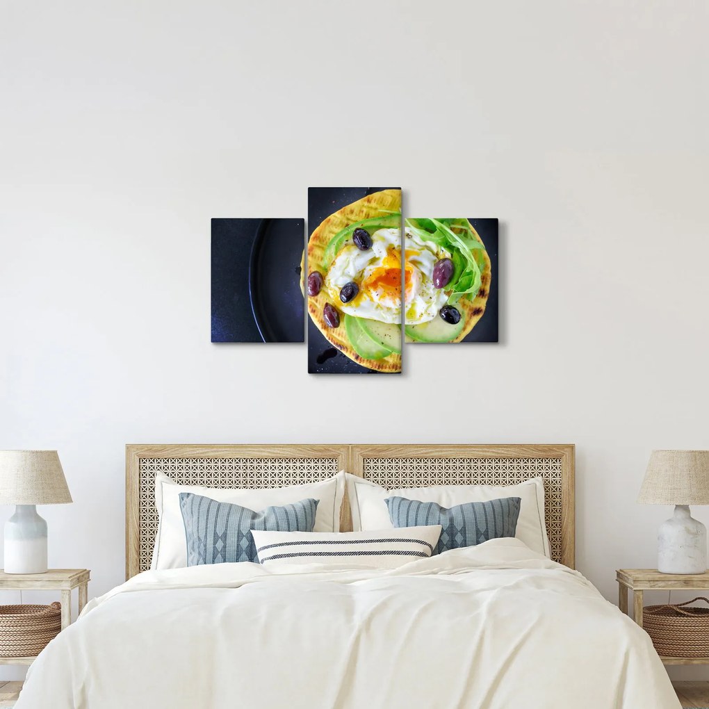 Egészséges palacsinta képe (90x60 cm)