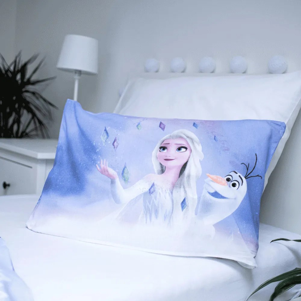 Disney Jégvarázs Winter Wonderland gyerek, ovis ágyneműhuzat 100×135 cm, 40×60 cm