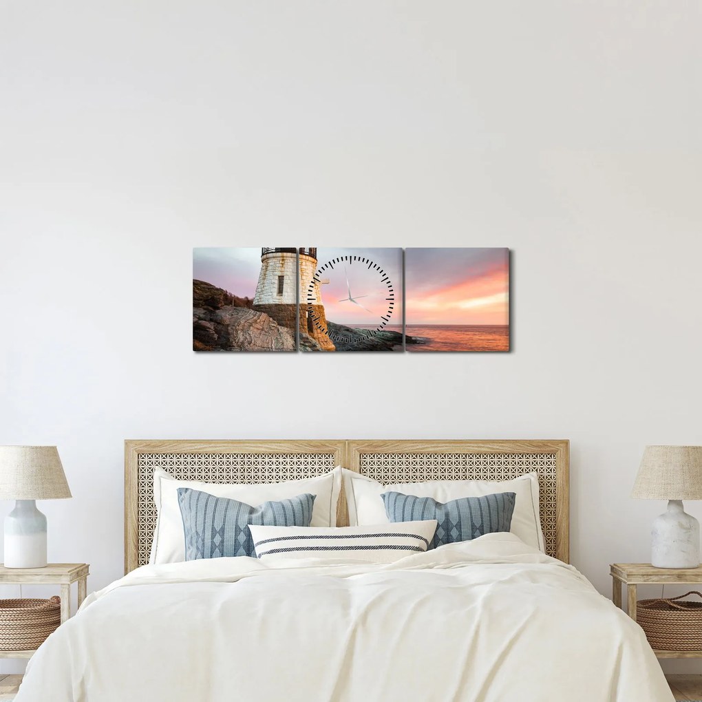 Kép - Castle Hill világítótorony (órával) (90x30 cm)