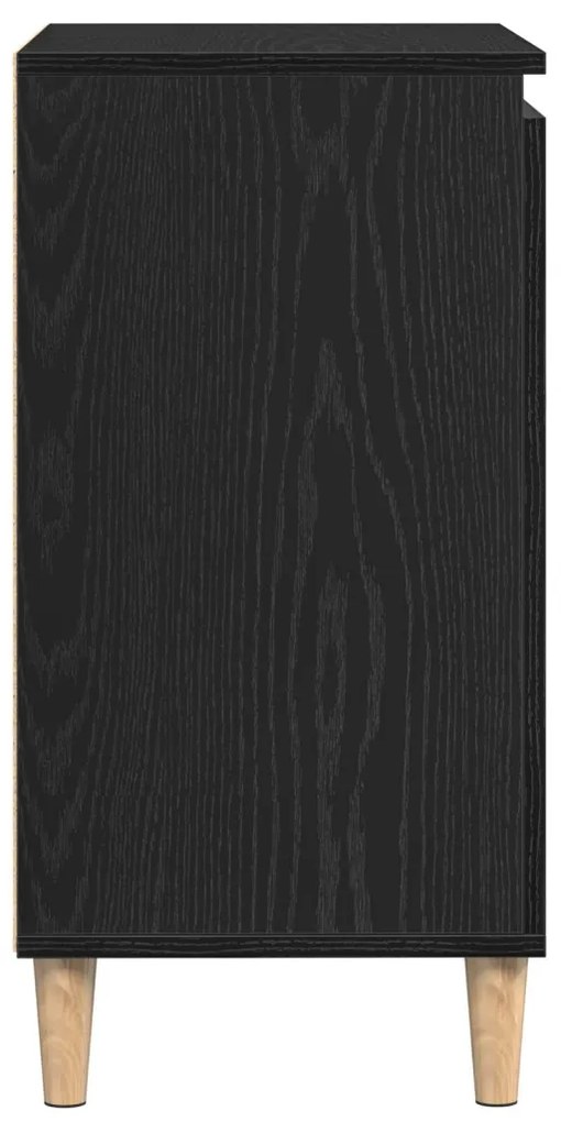 Fekete tölgy büfé 60x35x70 cm Szerelt fa