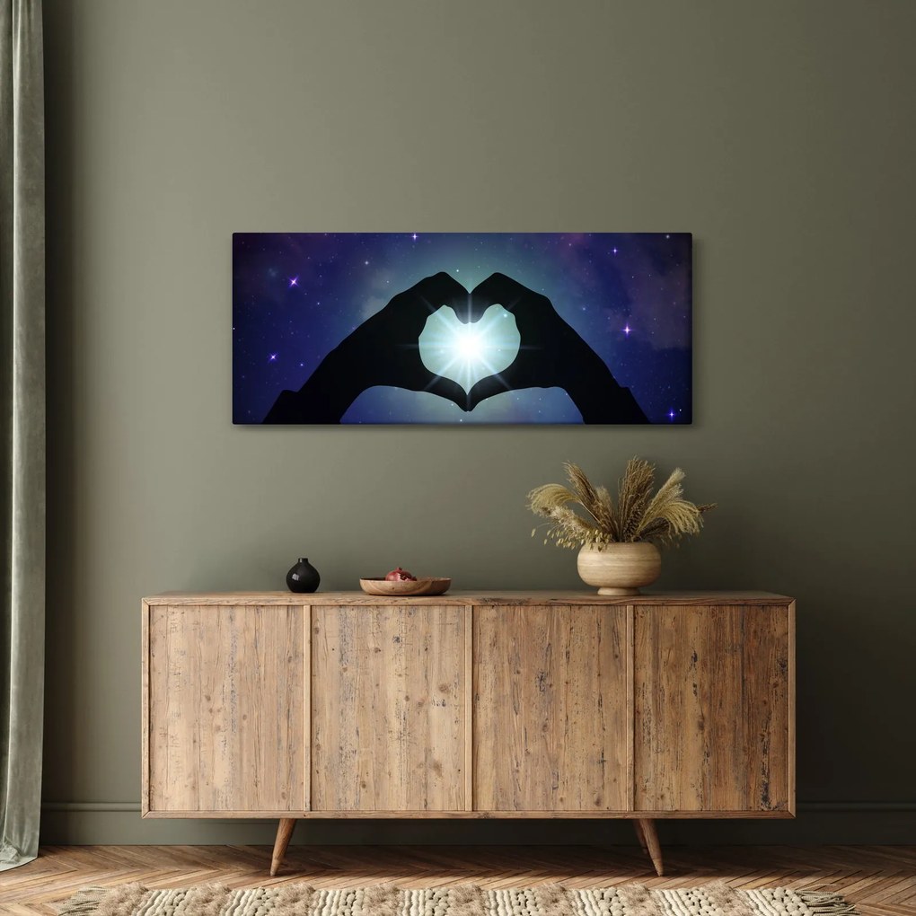 Kép - Szimbolikus szerelem (120x50 cm)