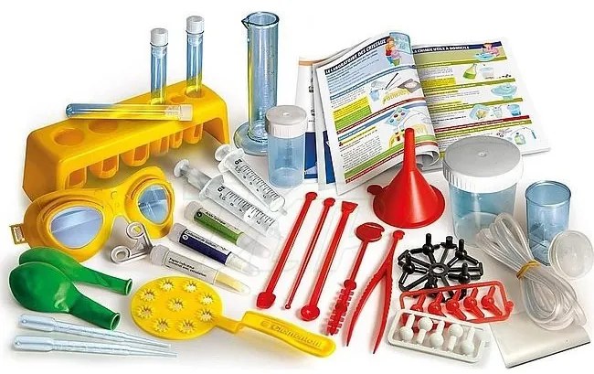 Kémialabor Test tudományos szett Clementoni