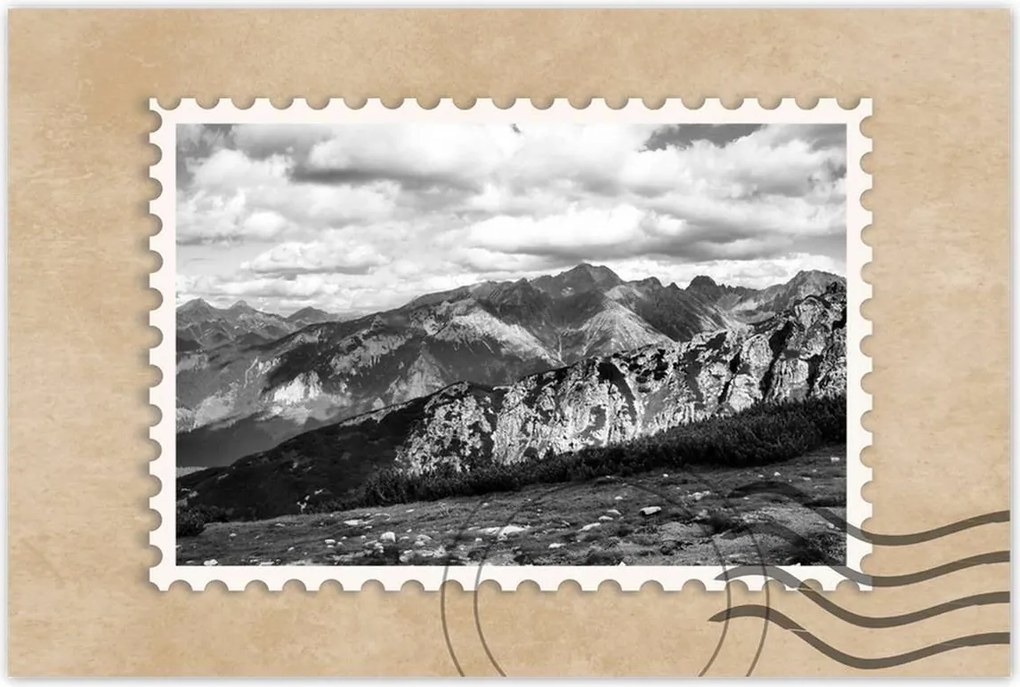 Poszterek 60x40 Tátra Lengyel hegyek Kilátás