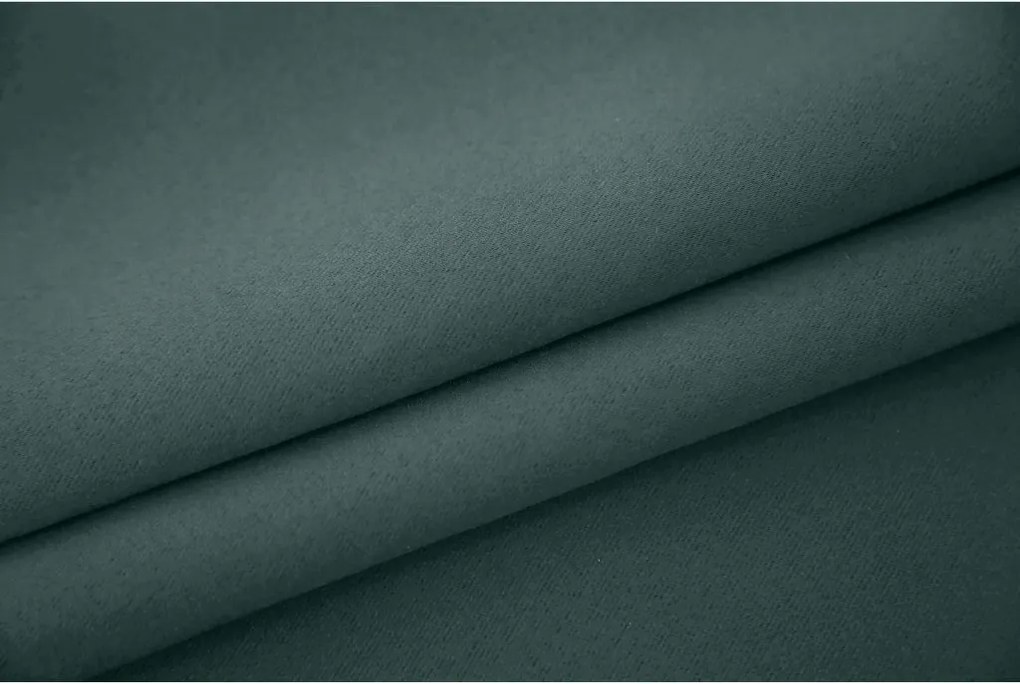 Türkizkék OXFORD függöny 140x250 cm Felfüggesztés: Fém gyűrűk
