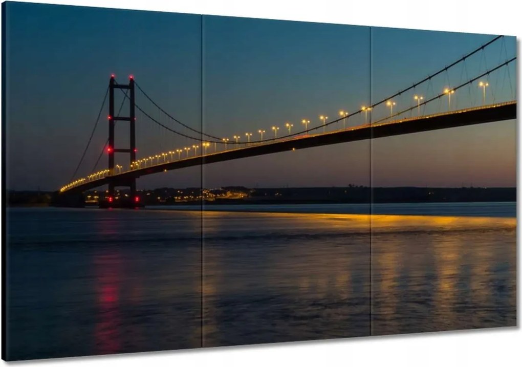 Festmények 120x80 Megvilágított híd