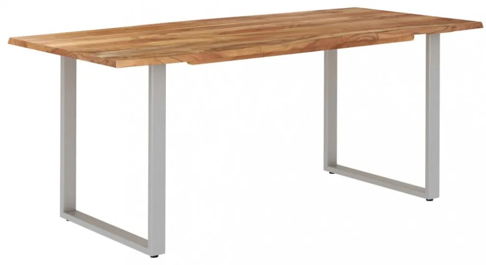 tömör akácfa étkezőasztal 180 x 90 x 76 cm