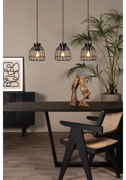 Lucide 00429/03/30 - Csillár zsinóron FILOX 3xE27/40W/230V