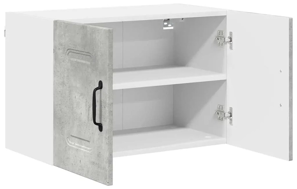Fali konyhaszekrény Beton Szürke 60 x 31 x 40 cm Faanyag