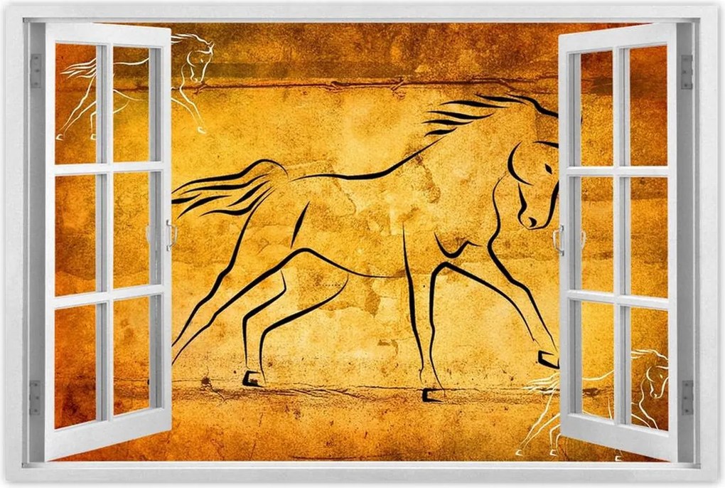 Poszterek 90x60 Galoppozó ló